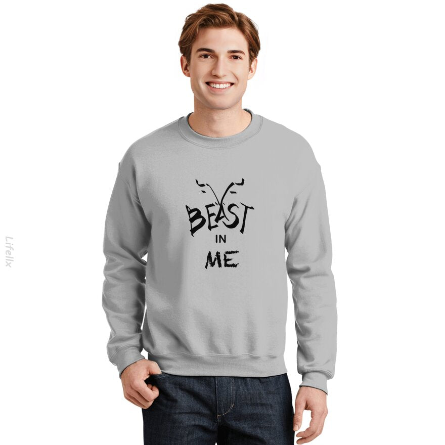 Bête en moi Sweat-shirt par @Silviaro