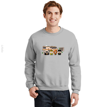 Breaking Park - Breaking Bad Sweatshirt By @Silviaro