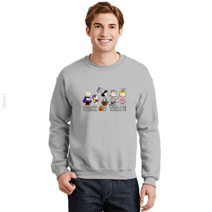 Snoopy chien bonbon ou traitement citrouilles Sweat-shirt par @Breez