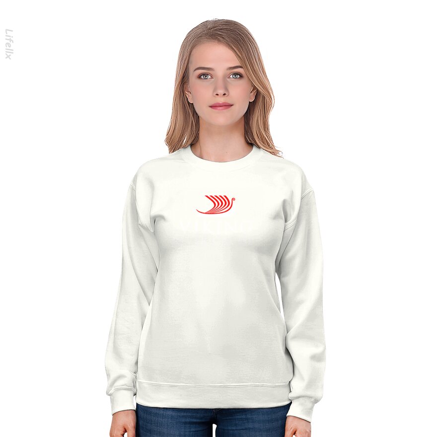 Luxus-Kreuzfahrten - Wikinger Fluss Sweatshirt von @Silviaro