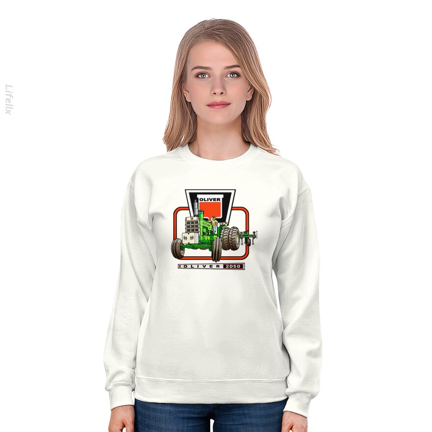 Oliver 2050 Tractor Sweatshirt door @Fabrice