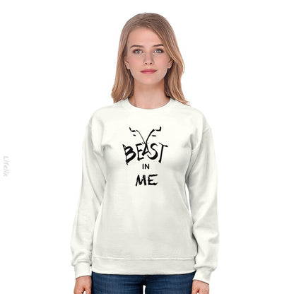 Bête en moi Sweat-shirt par @Silviaro