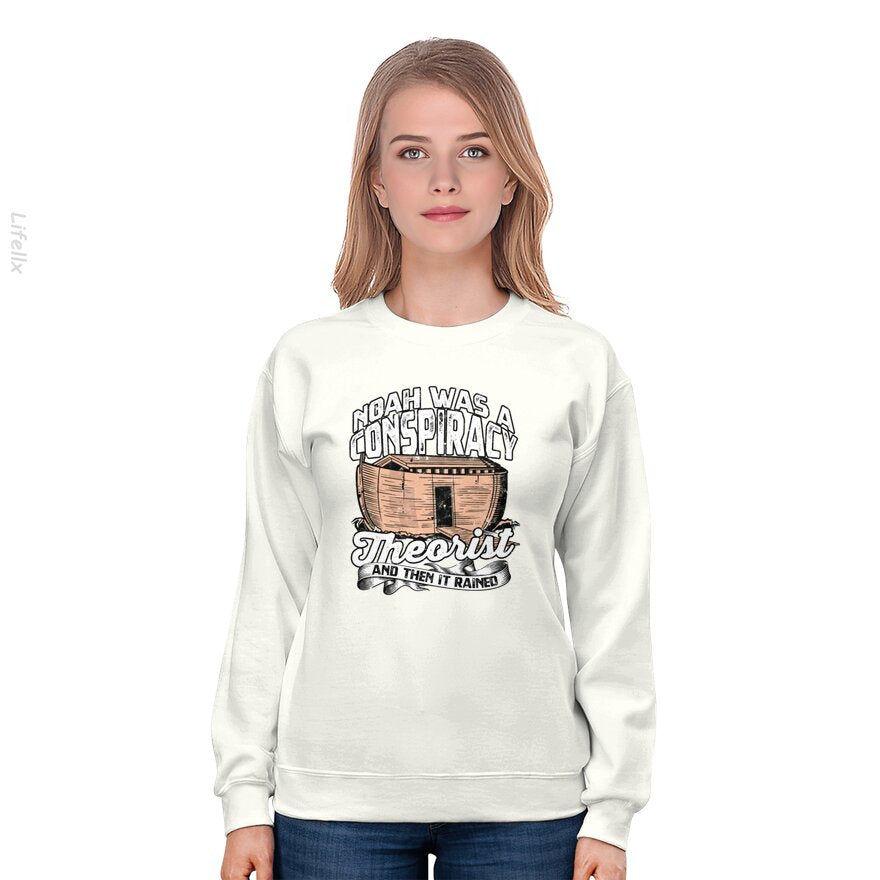 Samenzweringstheoreticus Theorie Science Fiction Sweatshirt door @Silviaro