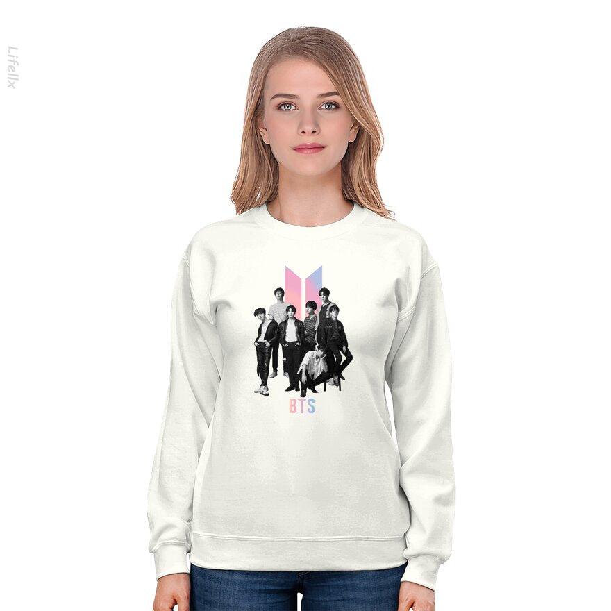 Bangtan BTS Group Sweatshirt By @Silviaro