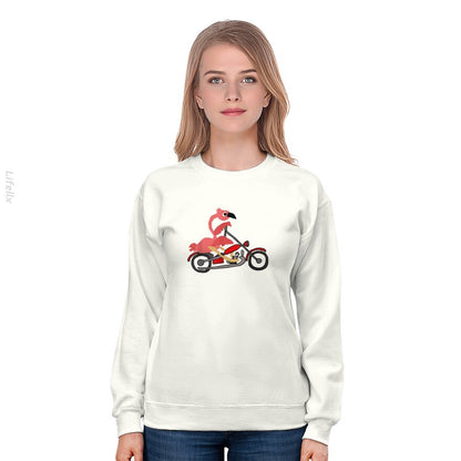 Motocicleta de Pájaro Sudadera por @Breez