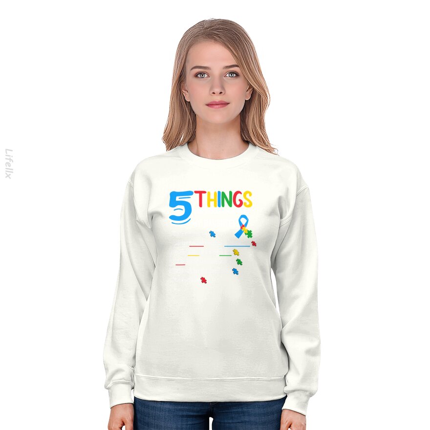 Autistic Daughter Autism Awareness Support Mom Dad Parents Sweatshirt By @Tacticgr