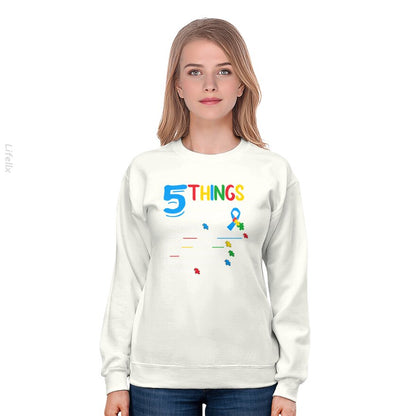 Fille autiste Sensibilisation à l'autisme Soutien Maman Papa Sweat-shirt par @Tacticgr