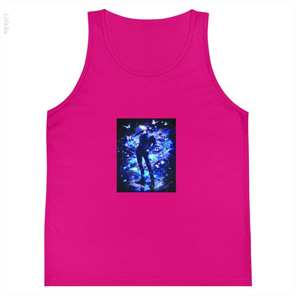 Satoru Gojo Jujutsu Tanktops von @Silviaro