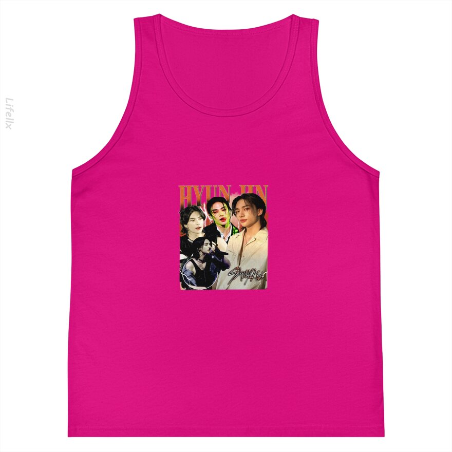 Limited Hyunjin Stray Kids Vintage Tank Tops By @Breez