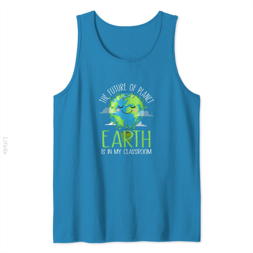 Earth Day Teachers Tank Tops By @Breez