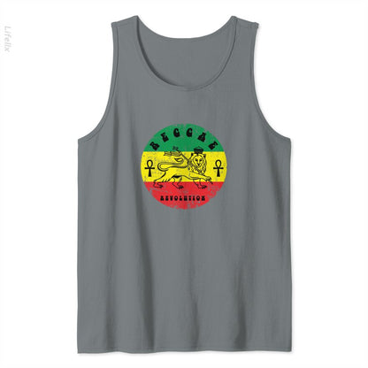 Reggae Mouwloos shirt door @Silviaro