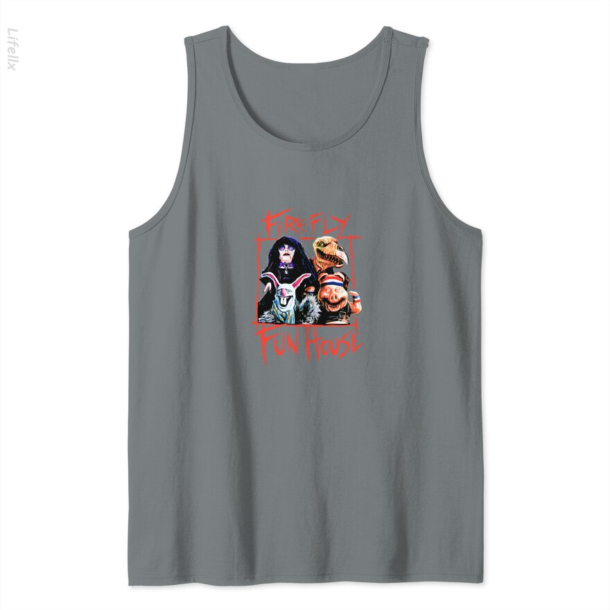 Black Bray Wyatt Firefly Fun House Tank Tops By @Silviaro