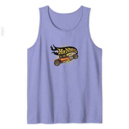 HOT WHEELS BLACK SHADOW RETRO Tank Top By @Silviaro