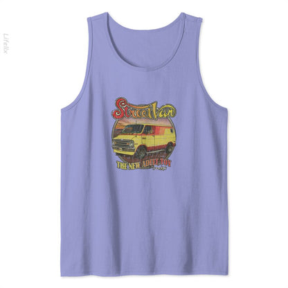 Street Van &76 - Vanner Tank Tops By @Silviaro