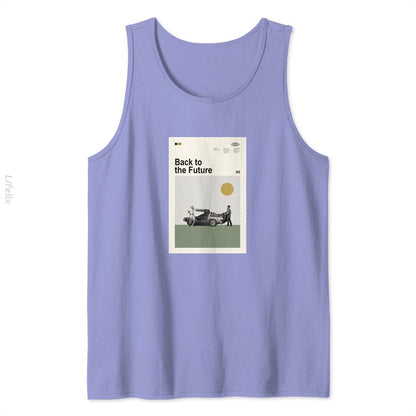 Back to the Future Movie Tank Tops By @Breez