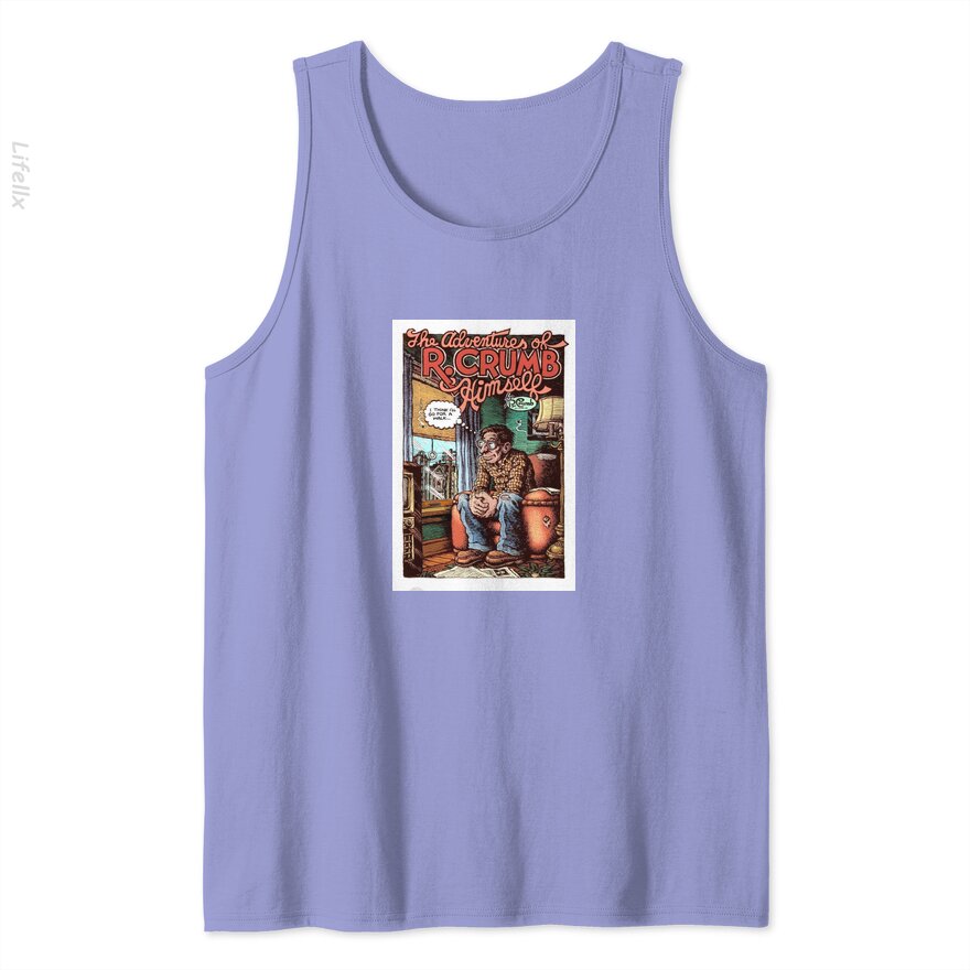 The Adventures of R. Crumb Himself Tank Tops By @Breez