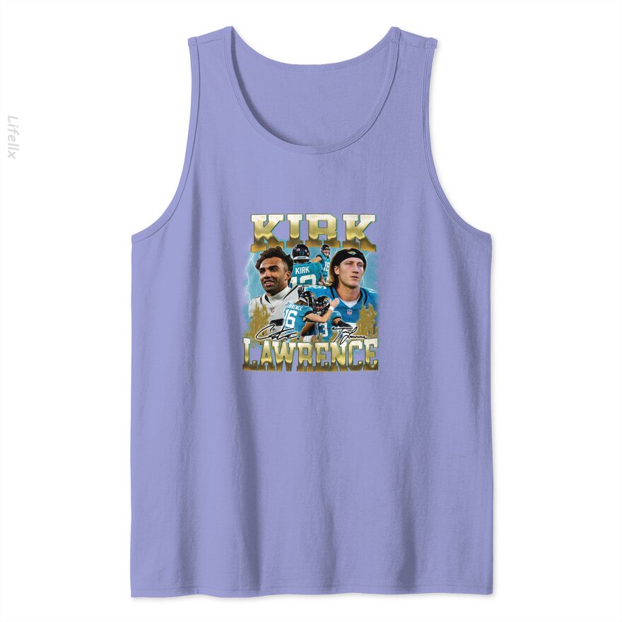 Trevor Lawrence Christian Kirk Jacksonville Football Tank Tops By @Silviaro