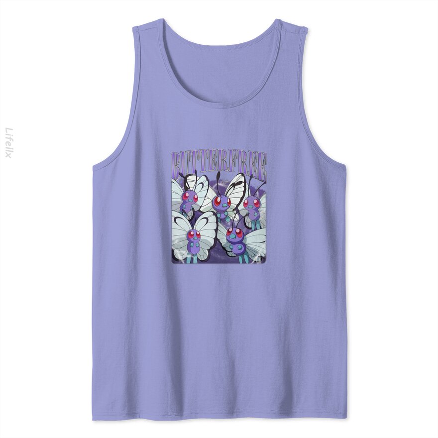 Butterfree Pocket Monster Vintage Tank Top By @Silviaro