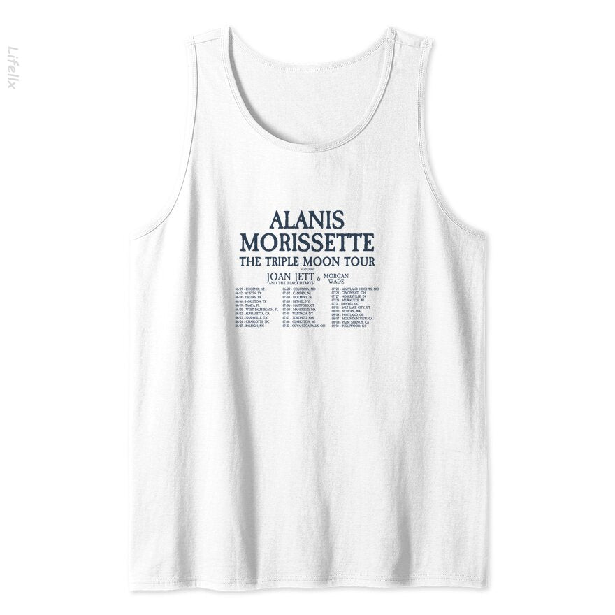 Alanis Morissette Die Triple Moon Tour 2024 Termine Tanktop von @Silviaro