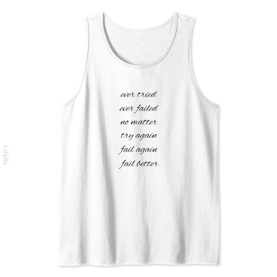 Samuel Beckett motive Tank Tops By @Breez