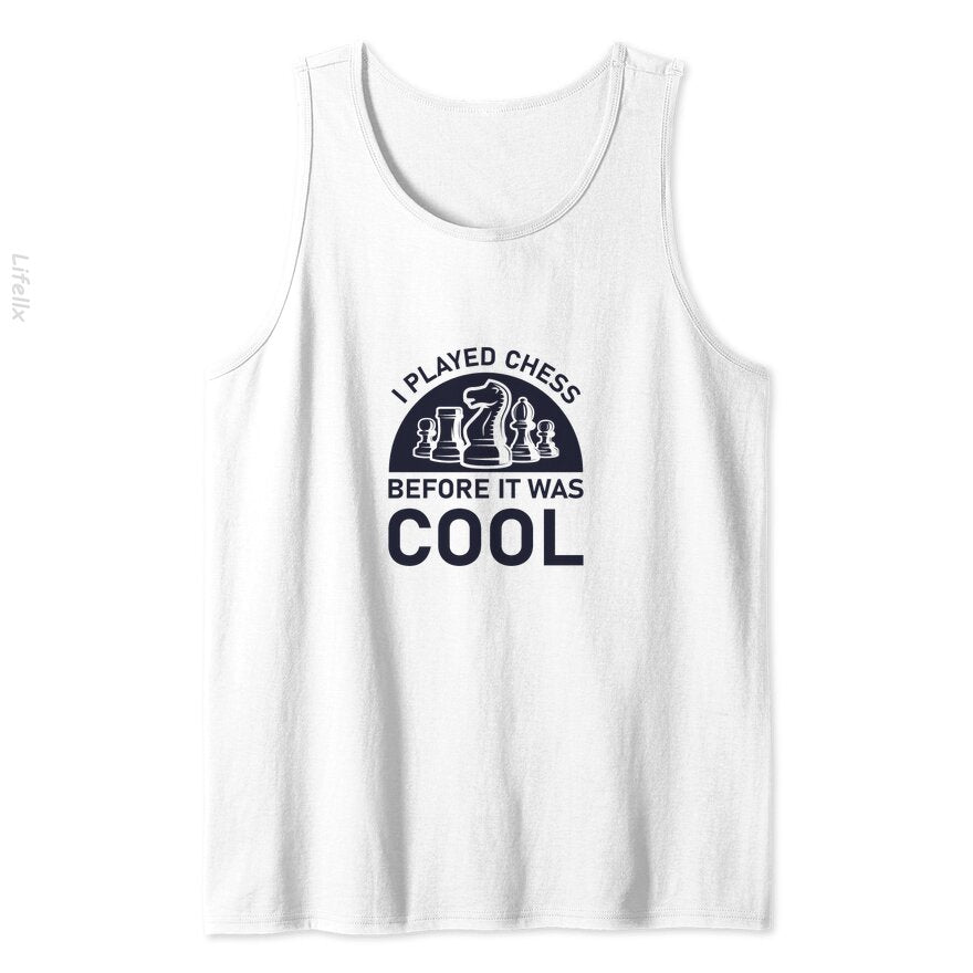 Ich spielte Schach, bevor es cool war Tanktops von @Breez