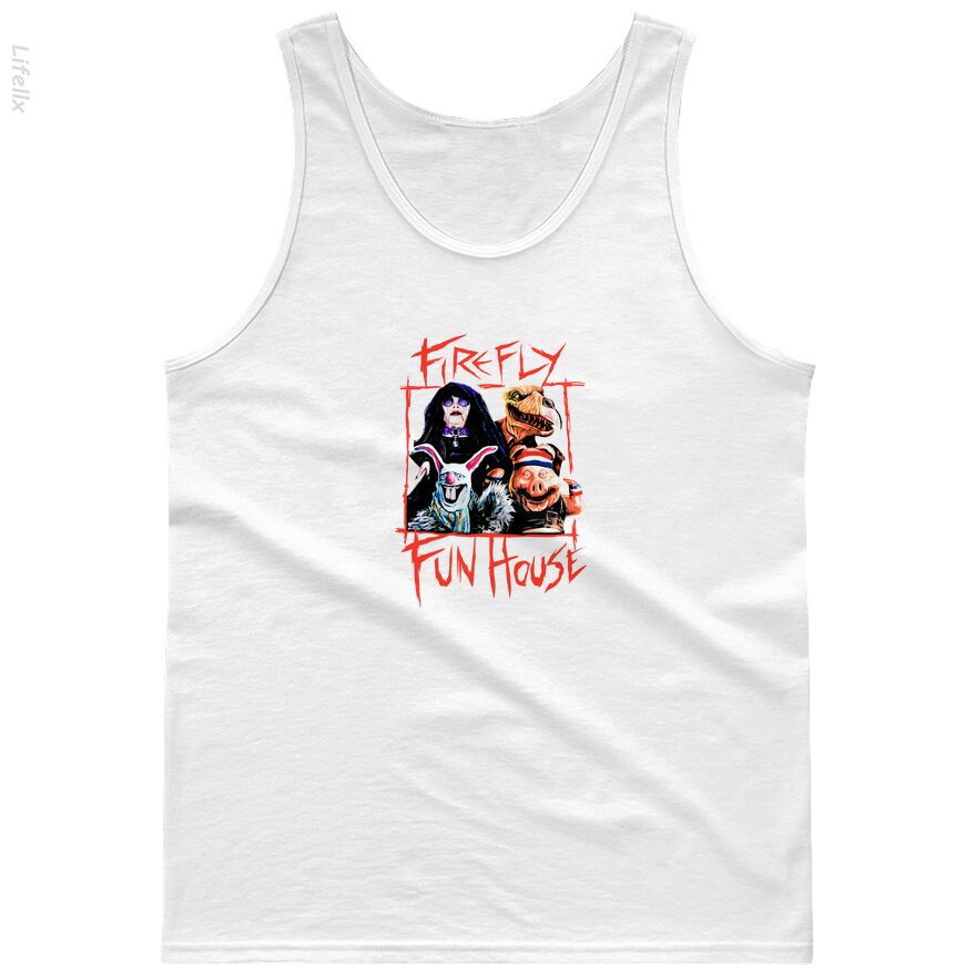 Black Bray Wyatt Firefly Fun House Tank Tops By @Silviaro