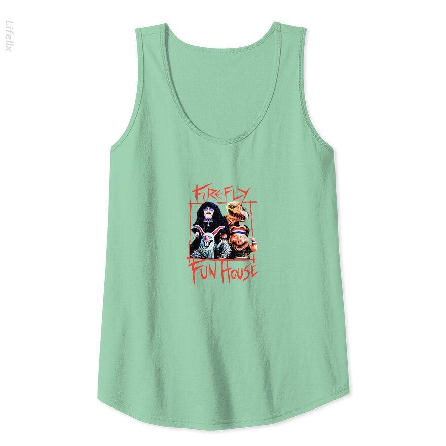 Black Bray Wyatt Firefly Fun House Tank Tops By @Silviaro