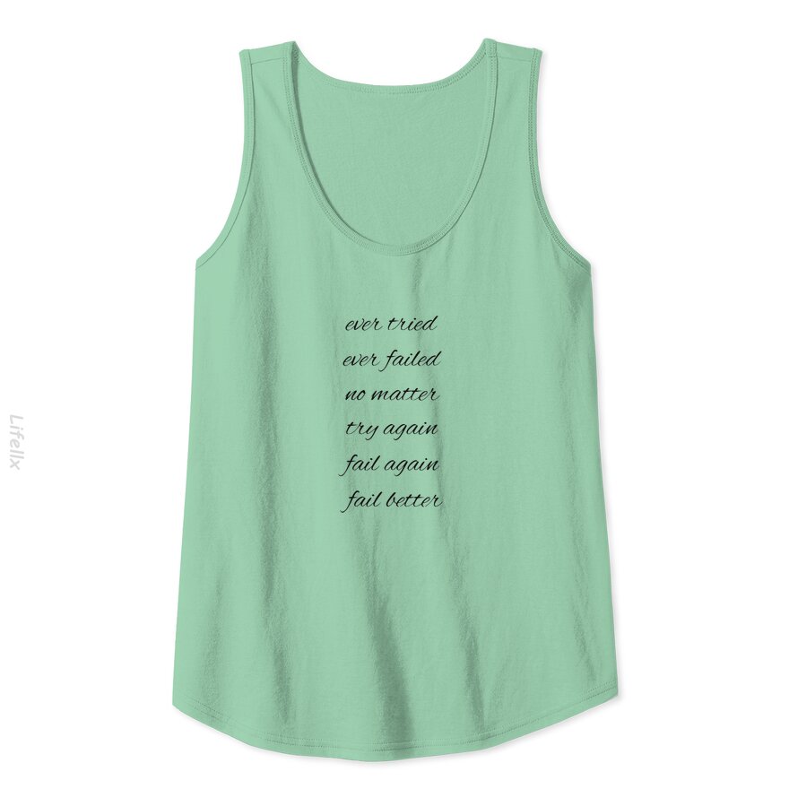 Samuel Beckett motive Tank Tops By @Breez