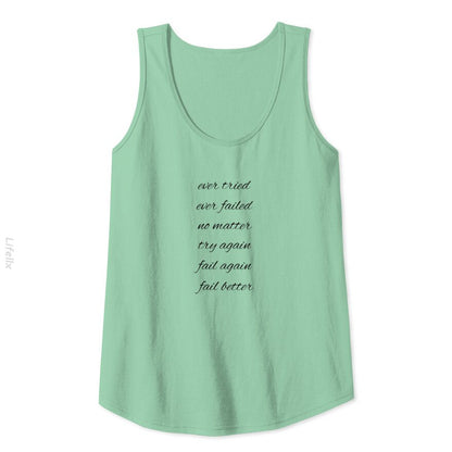 Samuel Beckett motive Tank Tops By @Breez