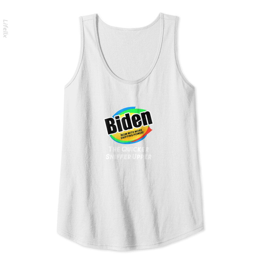 Biden Now With More Sniffing Power Tank Tops By @Breez