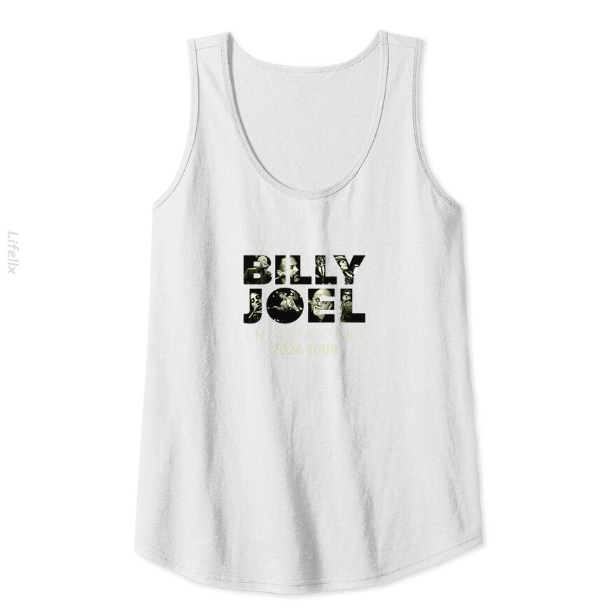 Billy Joel In Concert 2024 Tour Tank Tops By @Breez