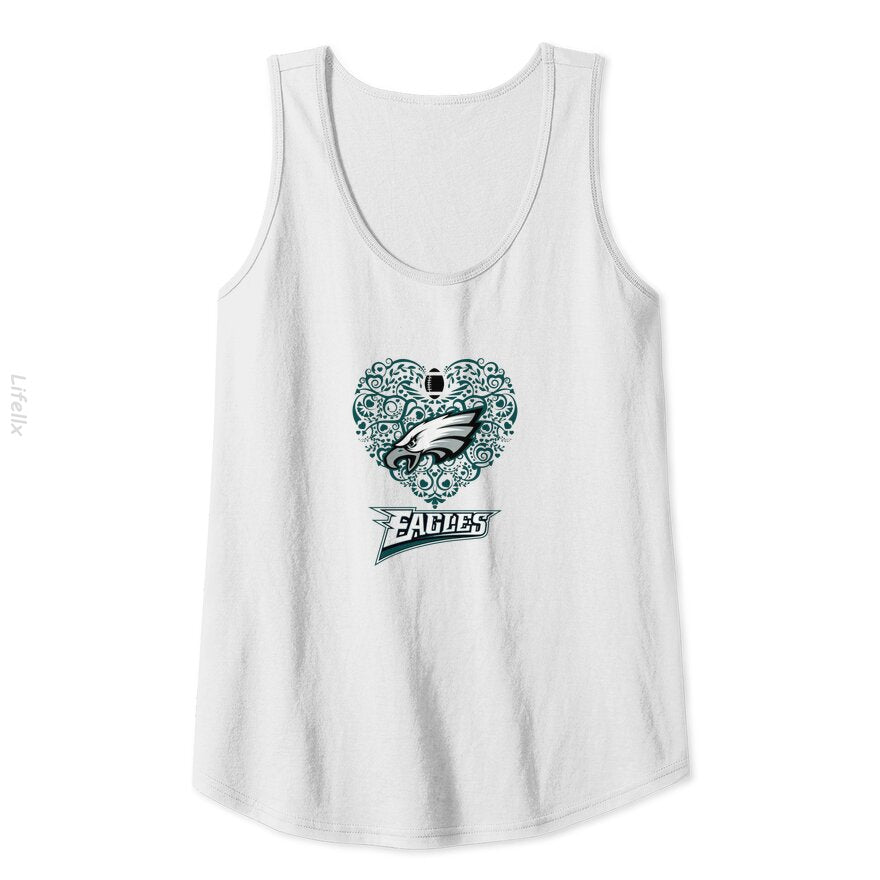 Herz der Philadelphia Eagles Tanktops von @Silviaro