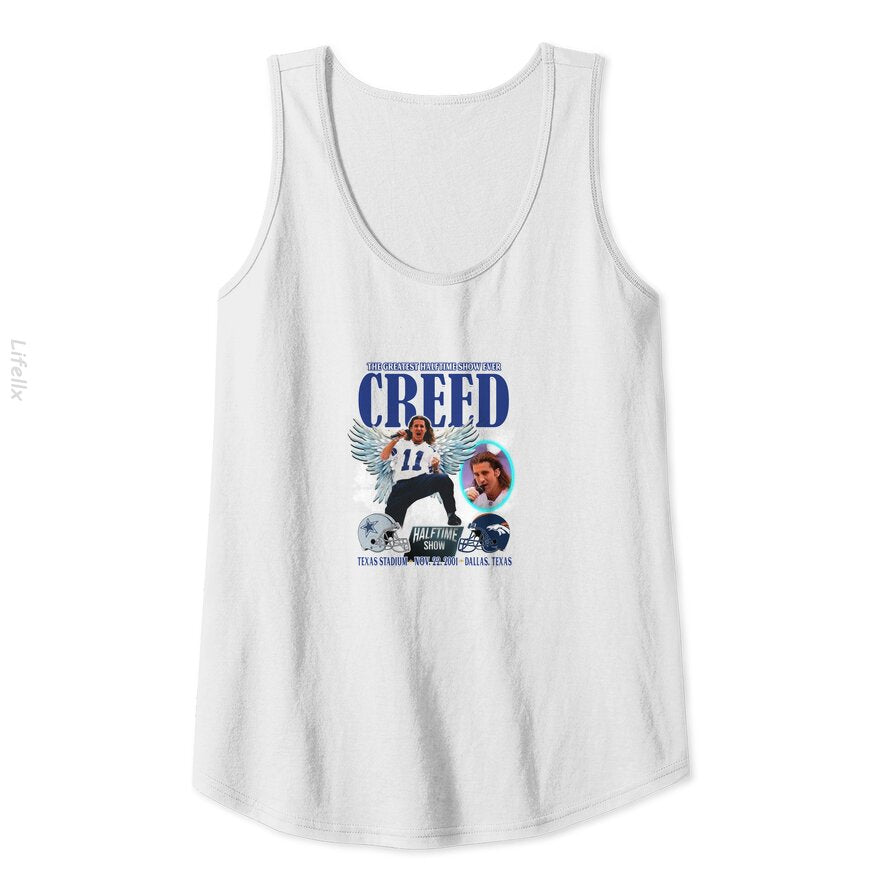 The Greatest Halftime Show Ever Creed Tank Tops By @Silviaro