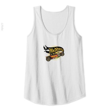 HOT WHEELS BLACK SHADOW RETRO Tank Top By @Silviaro