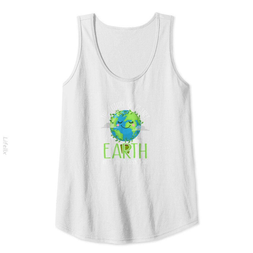 Earth Day Teachers Tank Tops By @Breez