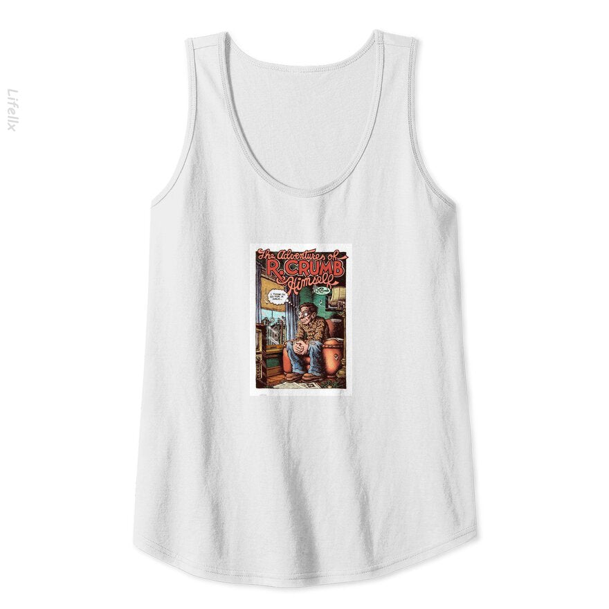 The Adventures of R. Crumb Himself Tank Tops By @Breez