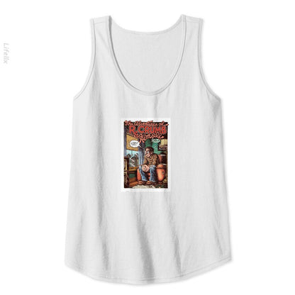 The Adventures of R. Crumb Himself Tank Tops By @Breez