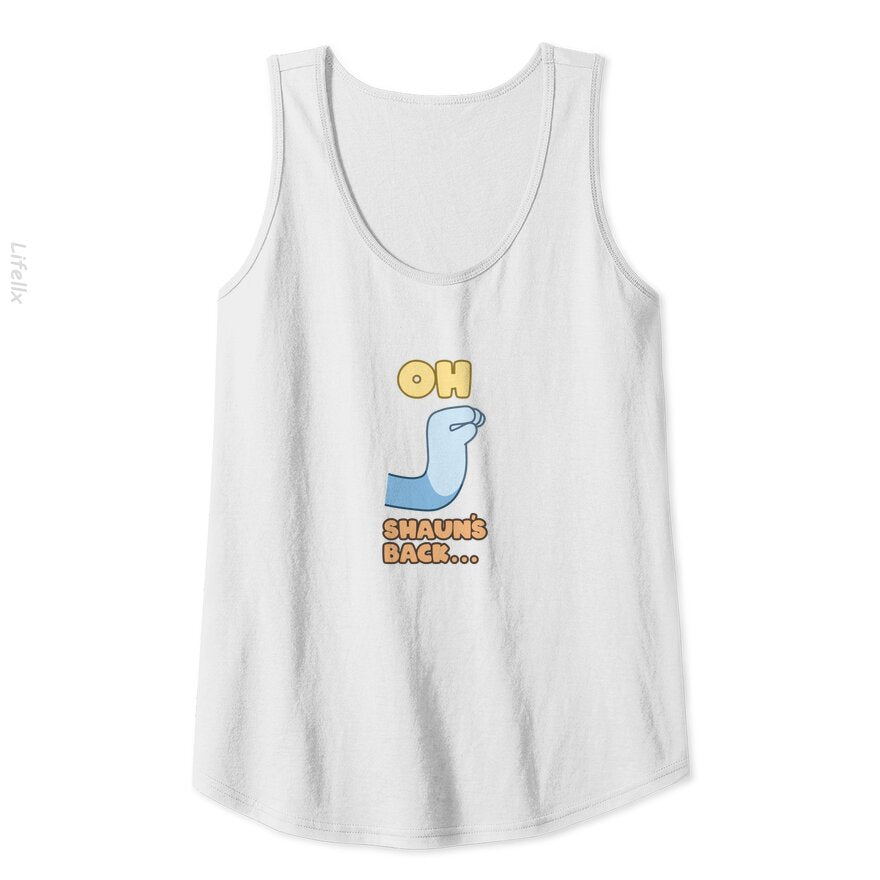 Oh, Shaun's Back Tank Tops By @Silviaro