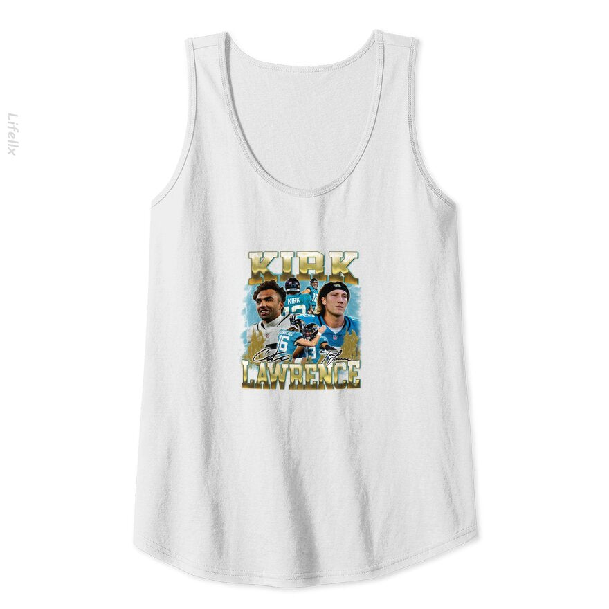 Trevor Lawrence Christian Kirk Jacksonville Football Tank Tops By @Silviaro