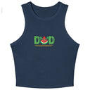 Lustiger Wassermelonenpapa Sommerzeit Tanktops von @Javierbarrera9500