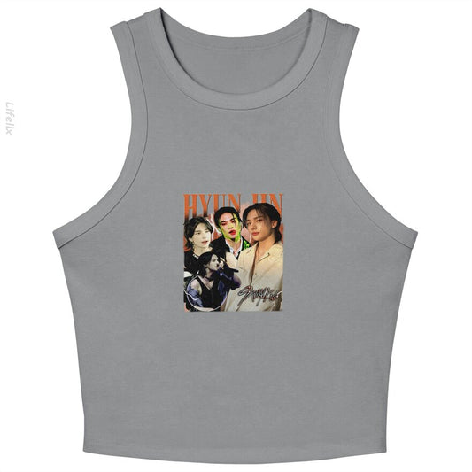 Limited Hyunjin Stray Kids Vintage Tank Tops By @Breez