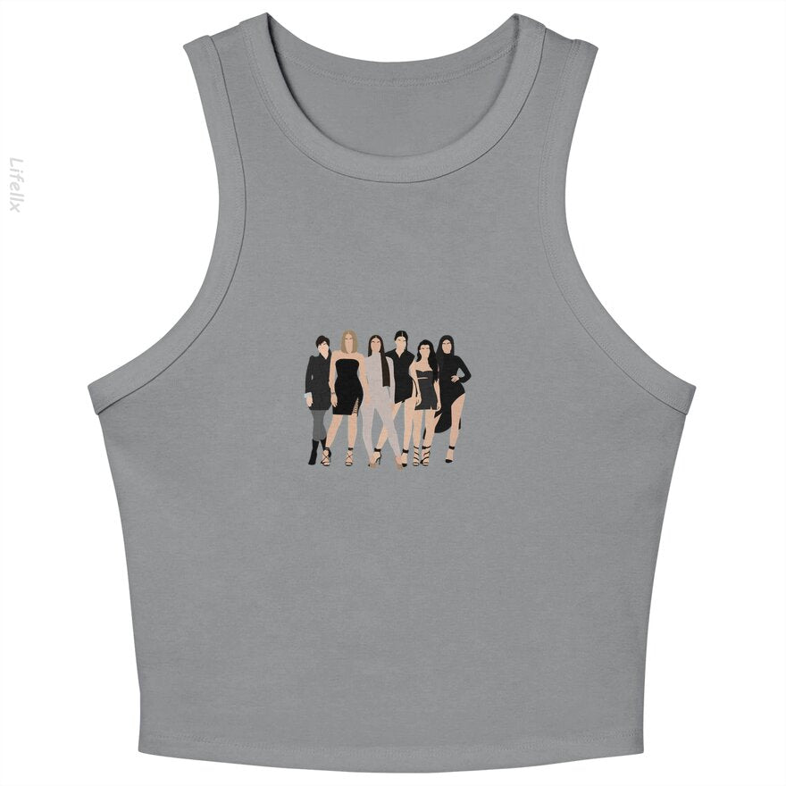 Kardashian-Jenner Family Tank Tops By @Silviaro