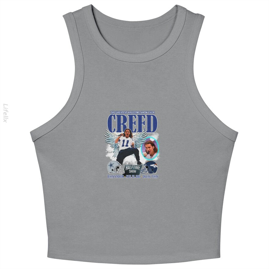 The Greatest Halftime Show Ever Creed Tank Tops By @Silviaro