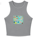 Bunte Glückskreise Tanktops von @Silviaro