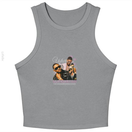 Rapper Usher, Vintage Usher 90s Tank Tops By @Silviaro