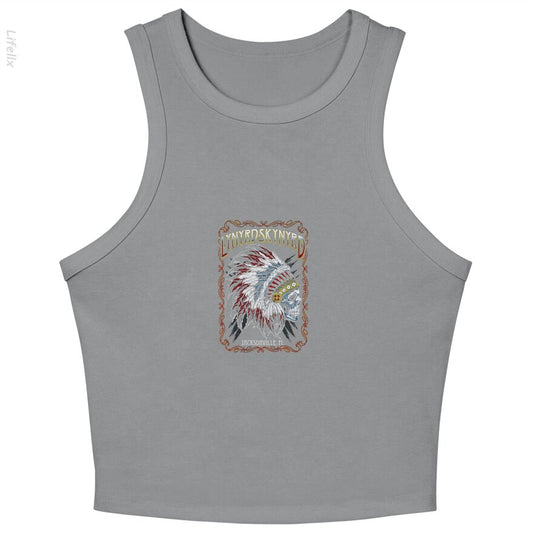 Lynyrd Skynyrd Indianerskelett Tanktops von @Breez