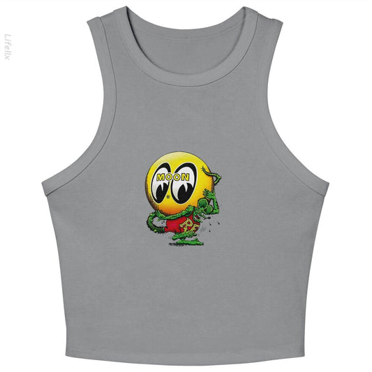 Mooneyes and Rat Tank Top By @Breez