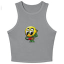 Mooneyes and Rat Tank Top By @Breez