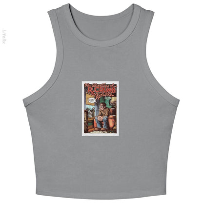 The Adventures of R. Crumb Himself Tank Tops By @Breez