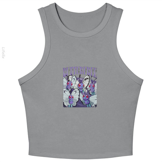 Butterfree Pocket Monster Vintage Tank Top By @Silviaro